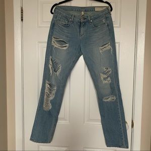 Rag & Bone “Boyfriend Jean” size 26